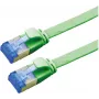 Kabel krosowy VALUE Cat.6A (klasa EA) FTP, superpłaski, zielony, 2 m (21.99.2142)