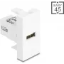 Adapter kablowy USB 2.0 Typ-A na Typ-A, DELOCK 90908, ekranowany, USB 2.0