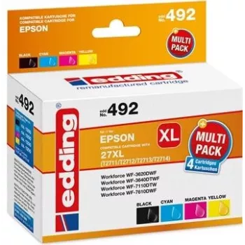 Edding 18-492 Materiał eksploatacyjny do drukarki Czarny