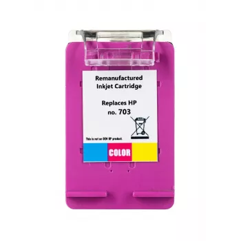 Kolorowy wkład atramentowy Superbulk B-H703C trójkolorowy 17 ml wysoka wydajność (XL) kompatybilny z HP