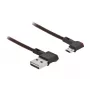 Kabel USB DeLOCK EASY-USB 2.0 Typ-A na Micro-B Męski 2m Czarny