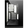 C-703 Vision ATX Gaming Enclosure, Tempeczerwony Glass, Czarny