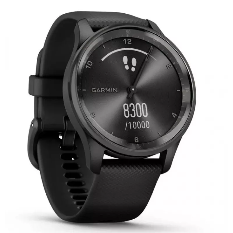 Garmin vivomove Trend LCD 40 mm Hybrydowy 254 x 346 pikseli Ekran dotykowy Czarny GPS (satelitarny)