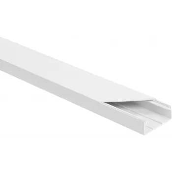 Zestaw listew instalacyjnych BIAŁY LS 60x25 2m (OPAKOWANIE 10 szt.)
