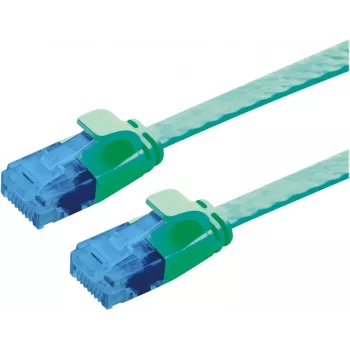 VALUE kabel krosowy Cat.6A (klasa EA) UTP, bardzo płaski, zielony, 2 m (21.99.2042)