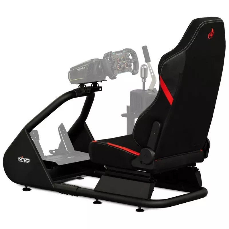 Nitro Concepts S-Racer - X1000 Inferno Czerwony Bundle
