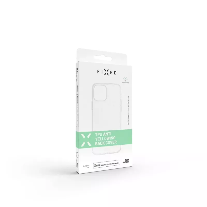 Ochronne etui tylne FIXED do Samsung Galaxy S25+ — przezroczysty TPU, model FIXTCCA-1505-TR