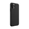 Silikonowe etui Devia Nature Series do iPhone 12 Pro Max — czarne, ochronna obudowa soft-touch