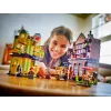 LEGO Harry Potter 76452 Quidditch Supplies Ice Cream Parlour zestaw mini-budowli, 795 elementów, 6 minifigurek, wiek 8+