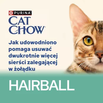 CAT CHOW Hairball Control Kurczak Fasolka szparagowa w sosie 85g
