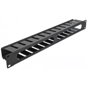 Panel do zarządzania kablami DeLOCK 19 cali 66550 czarny 1U
