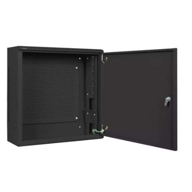 Szafa rack Lanberg WAF1-5203-06-00B 6U Montowana na ścianie Czarny