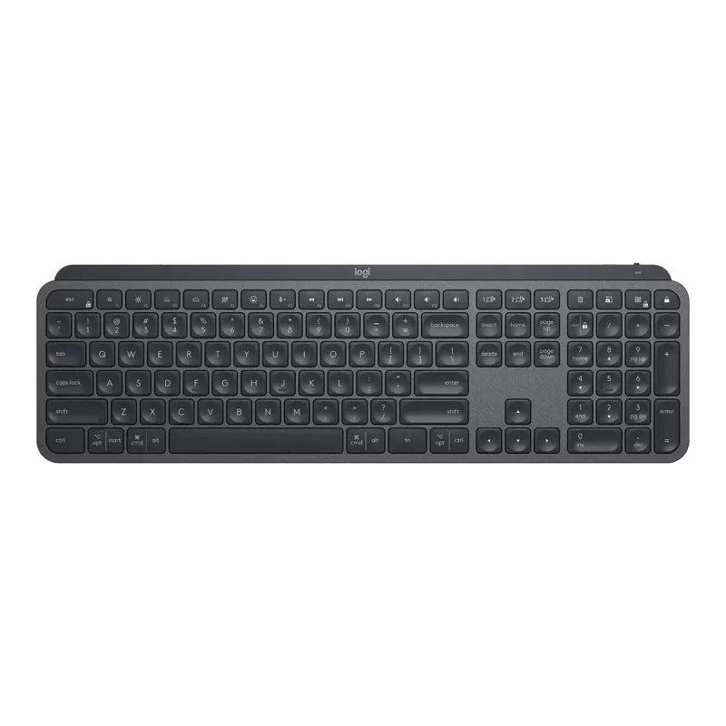 Logitech MX Keys combo for Business Gen 2 Klawiatura Mysz w zestawie Biuro RF Wireless + Bluetooth AZERTY French Graphite