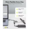 Goobay Slim 4-Port USB-Hub, USB-C™ na USB-C™/USB-A, USB 3.2 (74459)