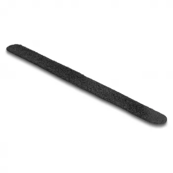 Taśma DeLOCK Hook-and-Loop do skanera pierścieniowego Czarna 9 mm x 160 mm