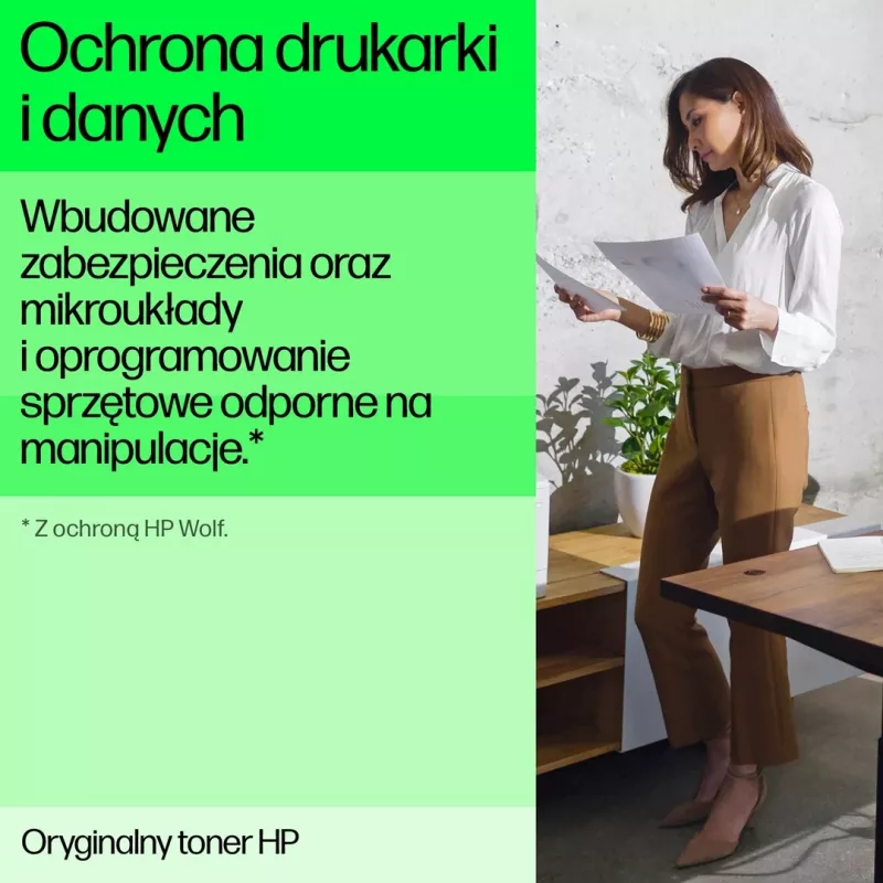 Oryginalny toner HP 212A Black LaserJet, wydajność 2300 stron
