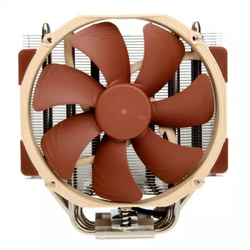 Noctua NH-U14S element chłodzący komputer Chłodzenie procesora 12 cm Brązowy, stal nierdzewna