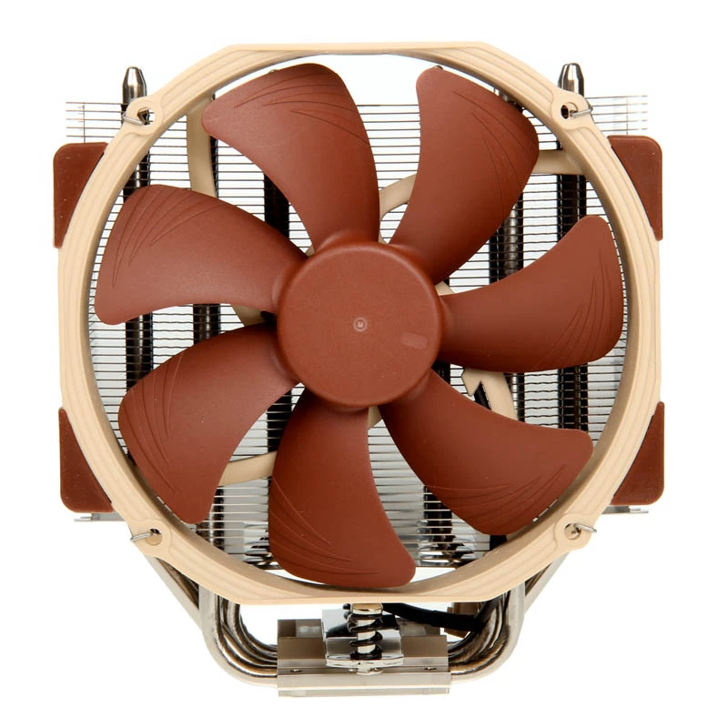 Noctua NH-U14S element chłodzący komputer Chłodzenie procesora 12 cm Brązowy, stal nierdzewna