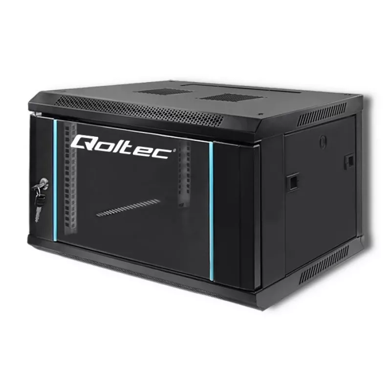Qoltec 54462 Szafa RACK 19 | 6U | 600 x 370 x 450