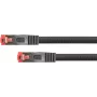 Python 8063PY-010S czarny kabel krosowy Ethernet