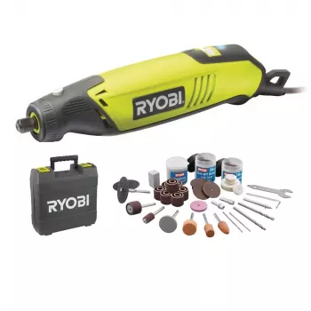 RYOBI EHT150V szlifierka prosta 150W, zestaw 115 akcesoriów