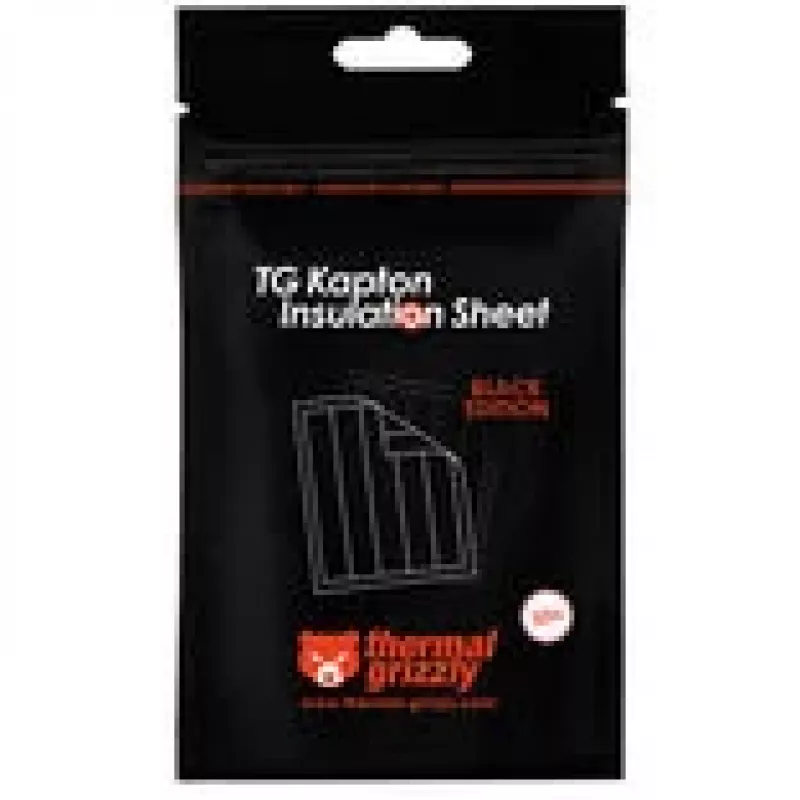 Thermal Grizzly Kapton arkusz izolacyjny 10 x 60 mm, 50 szt., czarny