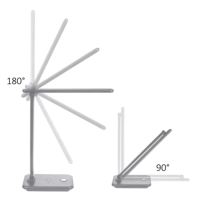 Lampa biurkowa LED MACLEAN MCE616W 9W z wbudowaną ładowarką bezprzewodową Qi