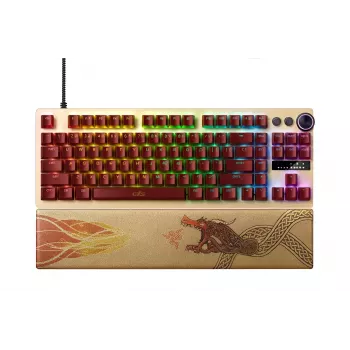 Razer Huntsman V3 Pro Tenkeyless | Klawiatura do gier | Przewodowa | US | Edycja Counter-Strike 2 | USB Type-C | Przełącznik optyczny analogowy Razer Gen-2