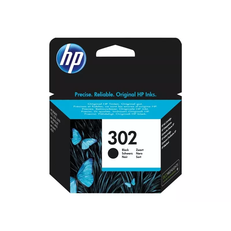 Oryginalny wkład atramentowy HP 302 Czarny