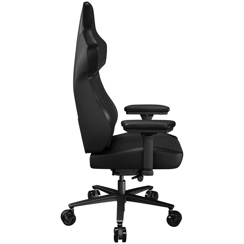 Uniwersalny fotel gamingowy ThunderX3 CORE Racer Tapicerowane siedzisko Czarny