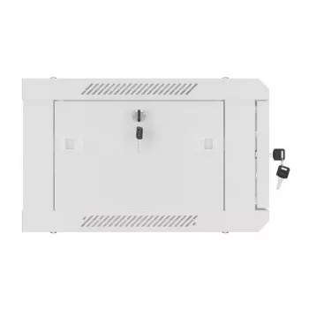 Lanberg WF01-6404-10S Szafa rack 4U wisząca, półka ścienna, szara (WF01-6404-10S)