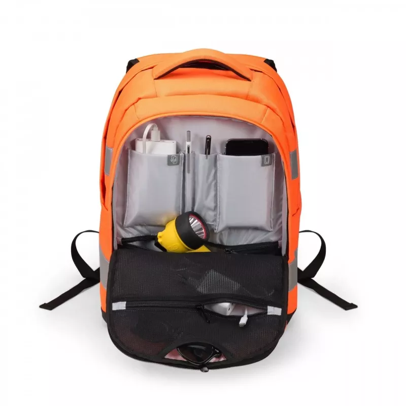Plecak na laptopa 15,6 cala Hi-VIS 25l pomarańczowy