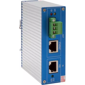 Ethernet PoE++ Splitter Exsys EX-60321, 10/100/1000 Mbps, Output 24V DC 2A