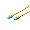 Digitus DK-1511-010/Y Ethernet Patch kabel żółty