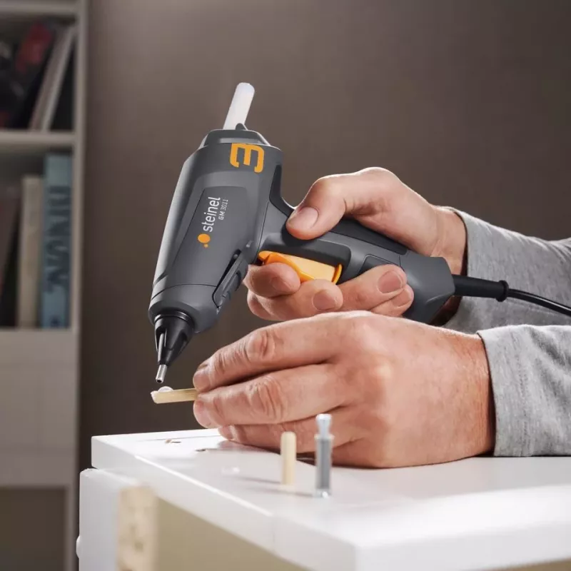 Pistolet do kleju na gorąco STEINEL Gluematic 3011 45 W szaro-pomarańczowy