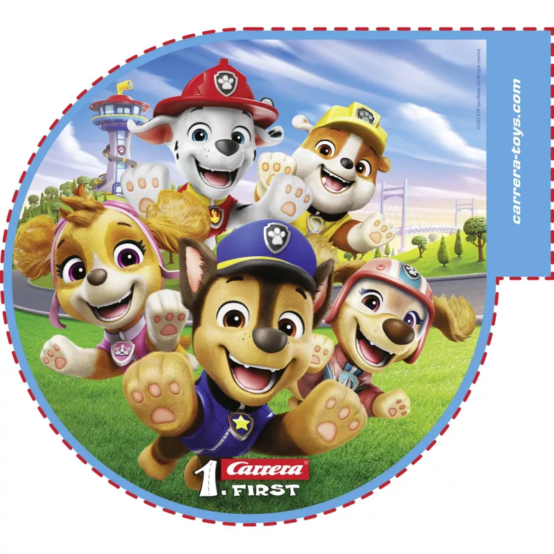 Toy Racetrack CARRERA FIRST Paw Patrol On the Track model 20063056 — zestaw toru wyścigowego dla dzieci