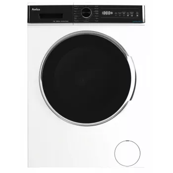 Pralka wolnostojąca AMICA WA3S712BLiSHB, 7 kg, 1200 obr./min, 2100 W, wyświetlacz LED, czarne drzwi