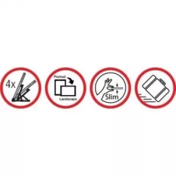 Reflecta 23230 - Smartfon - Pasywny - Do użytku wewnętrznego - Czarny - Uchwyt zaciskowy (23230)