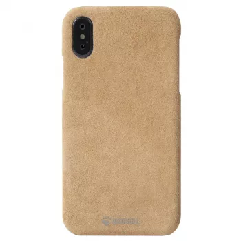 Cover Krusell Broby iPhone XS Max 16.5 cm (6.5 inch) Brązowy