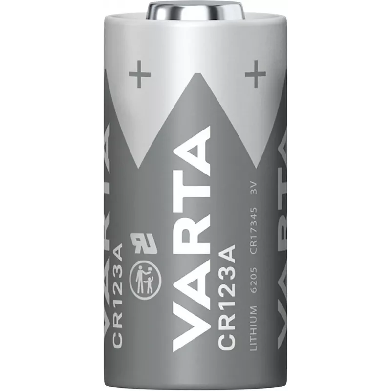 Varta Lithium CR123A 3V 1600mAh Bateria do aparatu