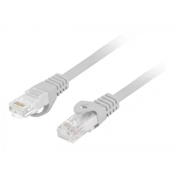 Kabel sieciowy LANBERG PCU6-10CU-0150-S Cat6 U/UTP RJ-45 do RJ-45 1.5 m Szary
