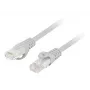 Kabel sieciowy LANBERG PCU6-10CU-0150-S Cat6 U/UTP RJ-45 do RJ-45 1.5 m Szary