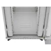 Szafa rack LANBERG FF01-8047-12SL 47U 800x1000 mm szara z przednimi i tylnymi drzwiami szklanymi oraz miejscem na panel LCD