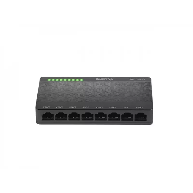 LANBERG DSP1-0108 Lanberg Switch DSP1-0108 8-Port 100MB/S Desktop
