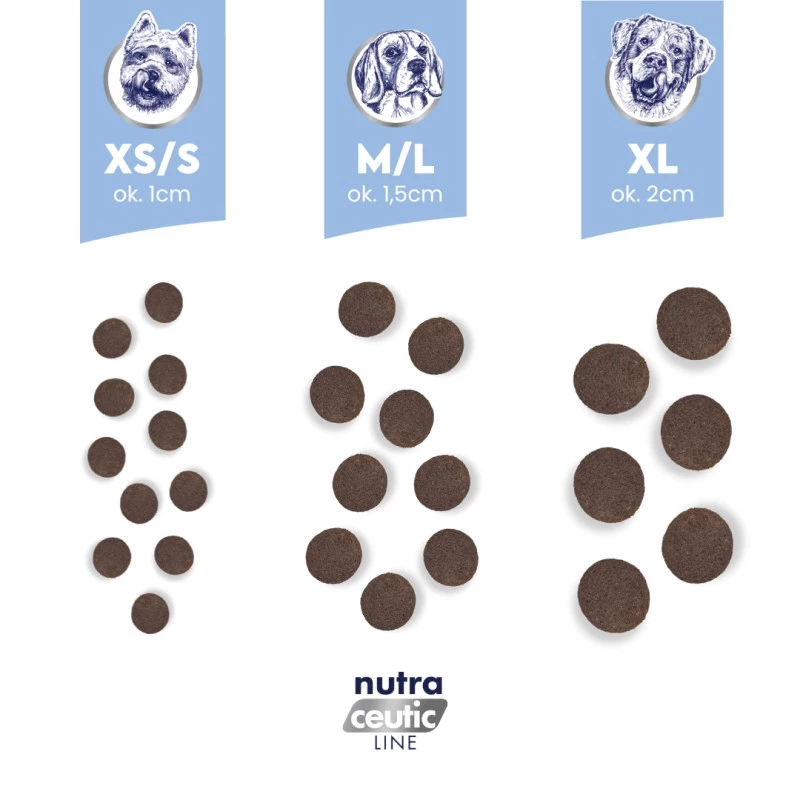 BALTICA Nutraceutic Hypoallergenic Light S Fish with rice - sucha karma dla psów - 3kg