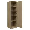 Szafa Topeshop SD-50 SON KPL 5 półek 1 drzwi Dąb