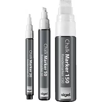 Chalk Marker Sigel GL178 biały