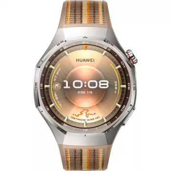 Huawei WATCH GT 6 Pro 46mm | Smartwatch | GPS (satelitarny) | AMOLED | 1,47 cala | Wodoodporny | Brązowy