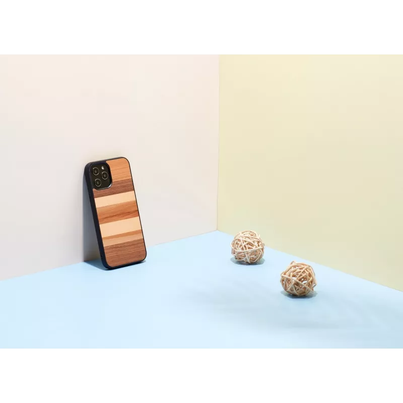 Etui ochronne man and wood do iPhone 12 Pro Max, czarny piasek