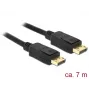 Kabel DisplayPort DeLOCK 84860 7 m Czarny